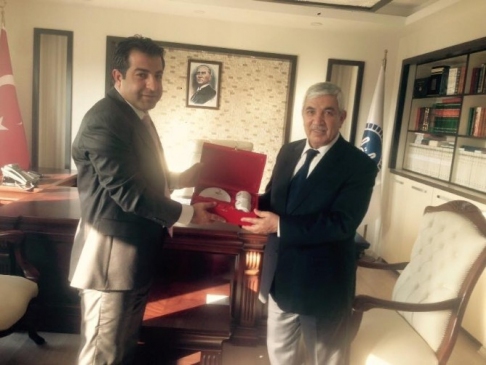 Kızılay'dan Müftü Çağlar'a Ziyaret
