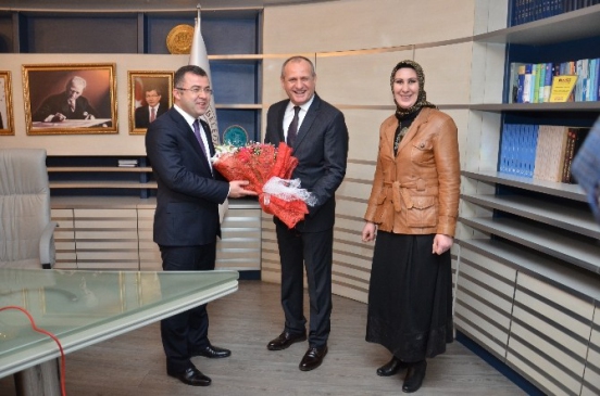 AK Parti İl Başkanı Keskin Ve Yönetiminden Başkan Keleş'e Ziyaret