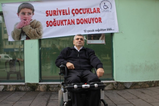 Engellilerden Suriyeli Çocuklar İçin Yardım Kampanyası