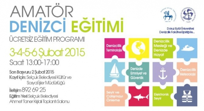 Selçuk Belediyesi'nden Denizcilik Eğitimi