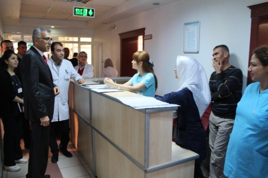 Genel Sekreterimizden Hastanelere Ziyaret