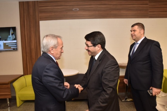 Başkan Çelik Ticaret Odasının Konuğu Oldu