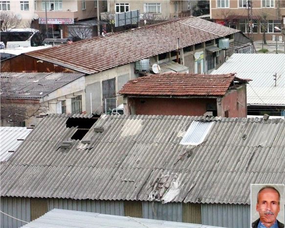 Kocaeli'nde çatıdan düşen kişi öldü