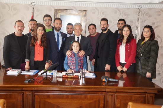 CHP'li Gençlerden Başkan Acar'a Ziyaret