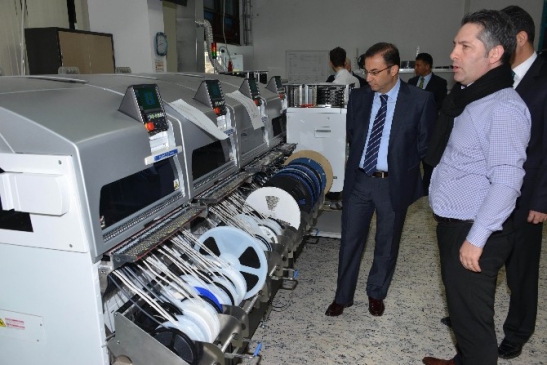 Vali Türker Serbest Bölgede İncelemelerde Bulundu