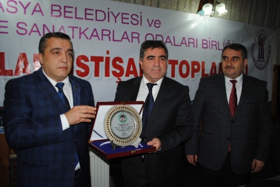 Amasya Belediyesi Esnafla İstişareye Devam Ediyor