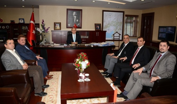 Adamob Vali Büyük'ü Ziyaret Etti