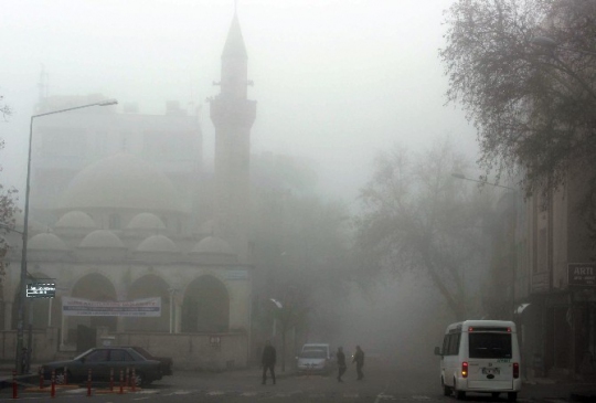 Adıyaman'da Yoğun Sis