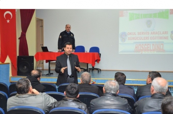 Taşımalı Öğrenci Servis Araç Sürücülerine Eğitim Semineri