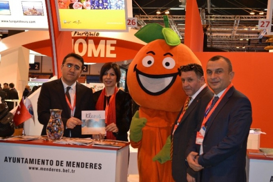 İspanya'daki Fıtur Fuarında Menderes'e Yoğun İlgi