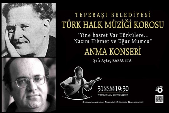 ‘Yine Hasret Var Türkülere' Anma Konseri