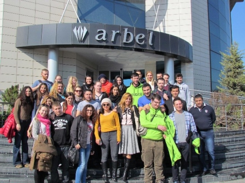 Avrupalı Öğrenciler ‘Zaman Makinesi' İle Arbella Tesislerine Geldiler