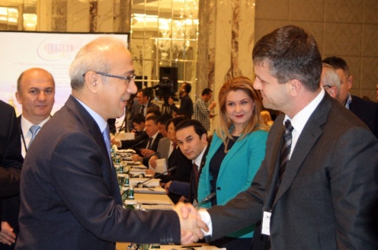 Bakan Elvan Traceca Komisyon Başkanlığı'nı Devraldı