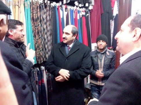 Ak Partililerden Esnaf Ziyareti