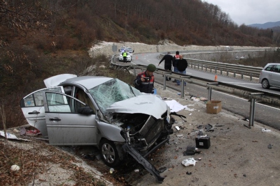 2014 Yılında İnegöl'de Bin 20 Yaralamalı 414 Maddi Hasarlı Kaza Meydana Geldi