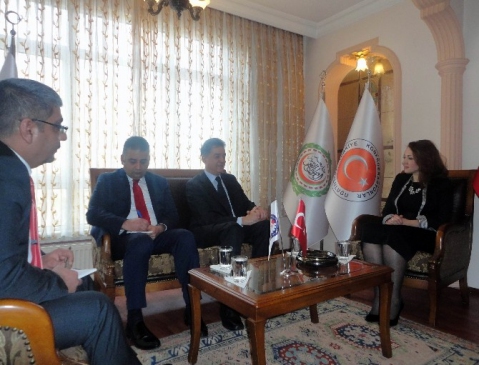 Tunus Büyükelçisinden Nezaket Atasoy'a Ziyaret