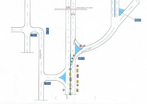 D-100'de 3 Kavşak Arası Trafiğe Kapanıyor