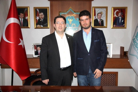 Asü Öğrenci Konsey Başkanı Yılmaz Başkan Yazgı'yı Ziyaret Etti