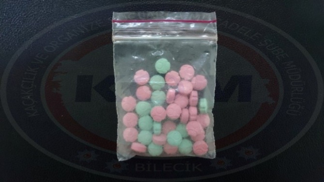 Bilecik KOM Şube'den Ecstacy Operasyonu