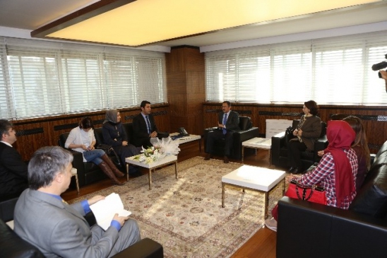 Tüzdev'den Büyükşehir Belediye Başkanı Özhaseki'ye Ziyaret