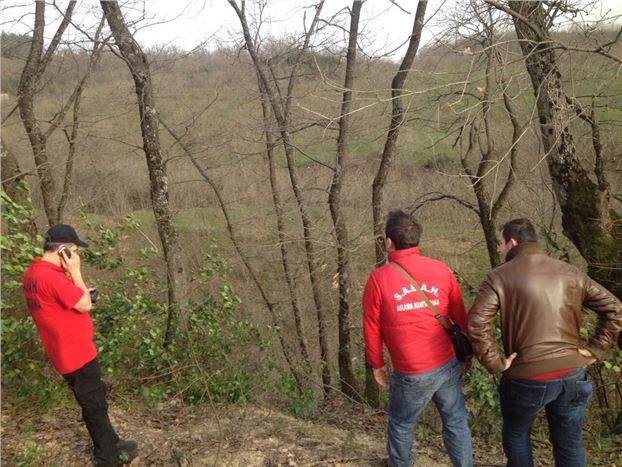 Sakarya'da kaybolan kişi ekipleri seferber etti