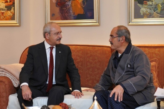 Kılıçdaroğlu'dan Büyükerşen'e Geçmiş Olsun Ziyareti