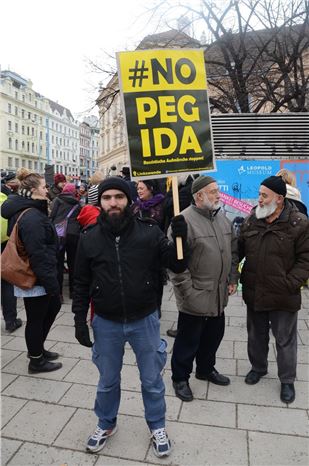 Avusturya'da ''Pegida'' protestosu