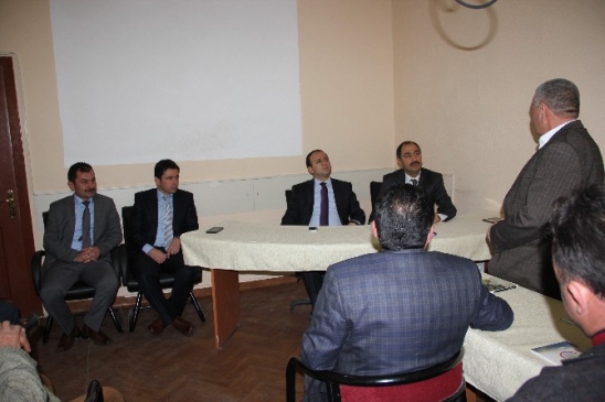 Gülşehir'de Çiftçi Sorunları Değerlendirme Toplantısı Yapıldı