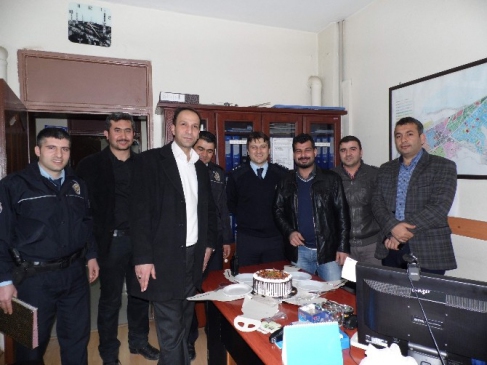 Gölbaşı İlçe Emniyet Müdürlüğünde Doğum Günü Etkinliği