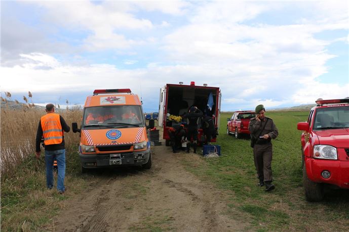 Denizli'de alabora olan bot