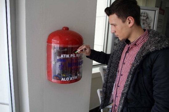 10 Yılda 107 Ton Atık Pil Toplandı