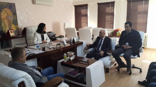 MÜSİAD Mardin Şubesi'nden Büyükşehir Belediyesi'ne Ziyaret