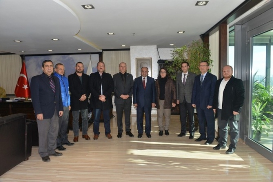 MHP'den Başkan Arslan'a Ziyaret