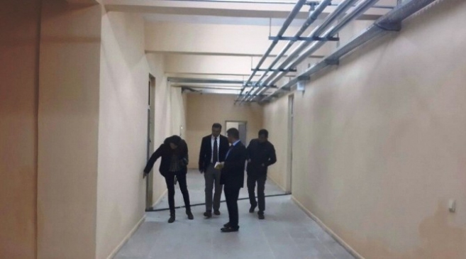 Silopi'deki Okul İnşaatlarında İnceleme Yapıldı