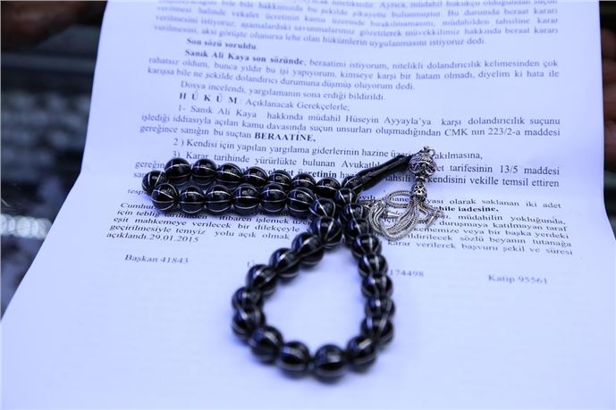 ''Oltu Taşı'' davasından beraat etti