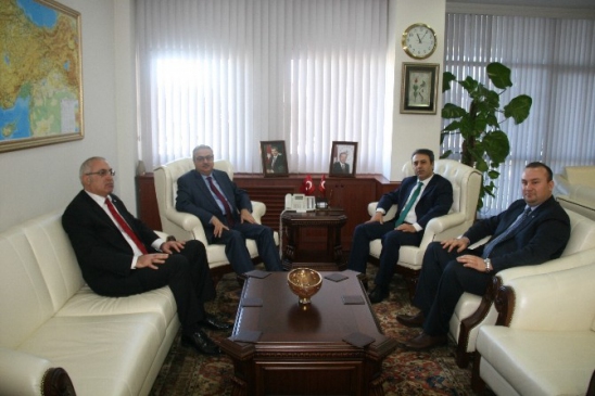 Şimşek'ten Vali Ali İhsan Su'ya Veda Ziyareti