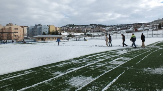 Sentetik Saha Kardan Temizlendi