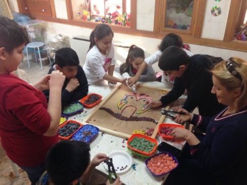 Çocukların Sanata İlgisi Burada Gelişiyor