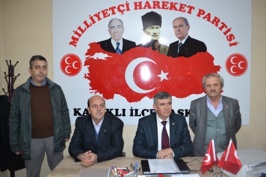 MHP Kapaklı İlçe Başkanı Çetin ''Hedefimiz MHP'yi Birinci Parti Çıkarmak''