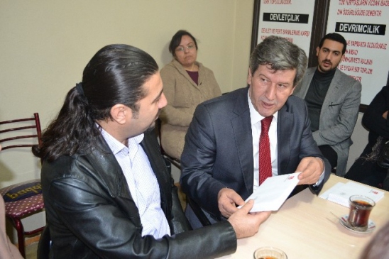 CHP Tekirdağ Milletvekili Aday Adayı Terzi Kapaklı'dan Destek İstedi