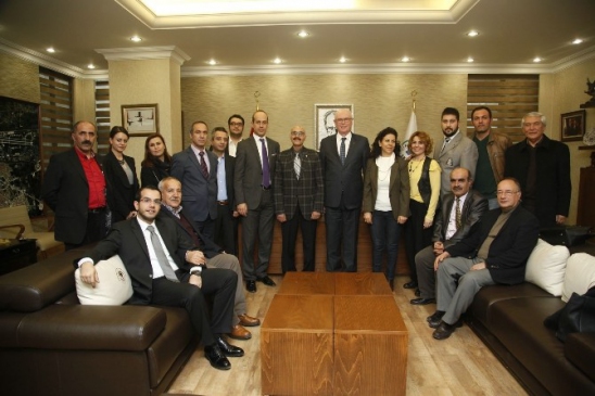 CHP'den Başkan Kurt'a Ziyaret