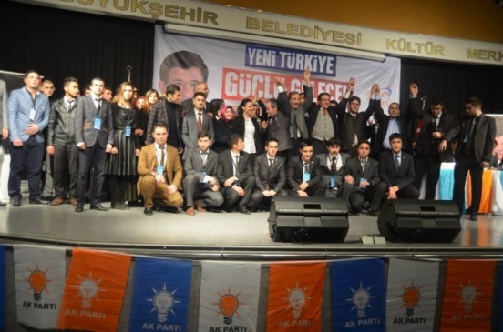 AK Parti Gençlik Kolları Kongresi Yapıldı