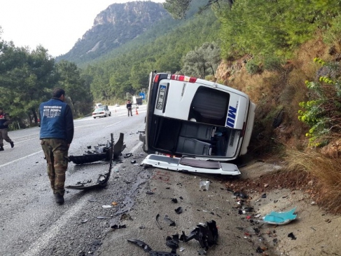 Muğla'da Kaza 6 Yaralı