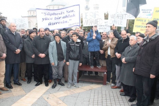 Hz. Muhammed'e Yapılan Çirkin Saldırılar Malatya'da Kınandı