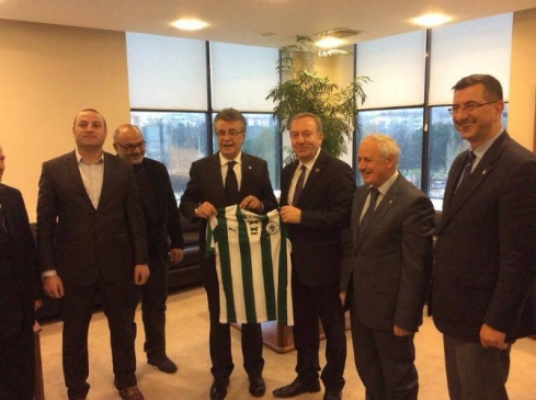 Başkan Şahiner Bursalı İşadamlarını Sungurlu'ya Davet Etti