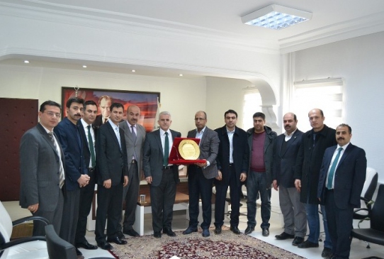 Mardin İl Milli Eğitim Müdürü'ne Veda Ziyareti