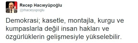 Sakarya Barosu Eski Başkanı “Demokrasi Kasetle Değil Özgürlükle Gelişir”