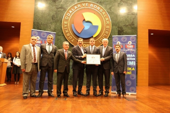 DTSO 5 Yıldızlı Hizmet Alanı Sertifikası Aldı