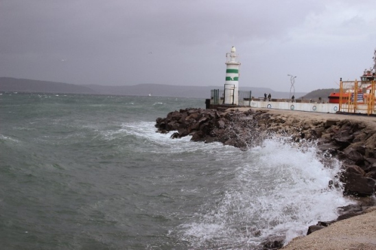 Kuzey Ege'de Fırtına