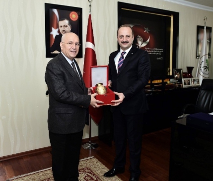 Mamak Belediye Başkanı Akgül Başkan Yaşar'ı Ağırladı